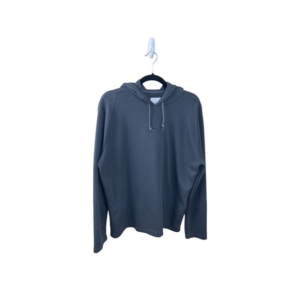 Samsoe & Samsoe L Castlerock Gray Behta Hoodie Kangaroo Pocket - Picture 1 of 3